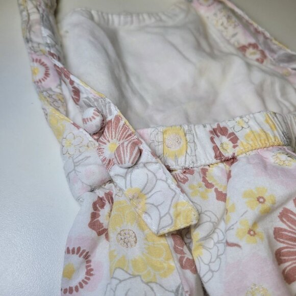 Dylan & Abby Baby One Piece Summer Wrap Straps Buttons Snaps Overalls 6-9 Months - Picture 4 of 8